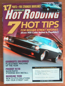 POPULAR HOT RODDING 2005 DEC - BLOWN PONY & VETTE, '70 HEMI